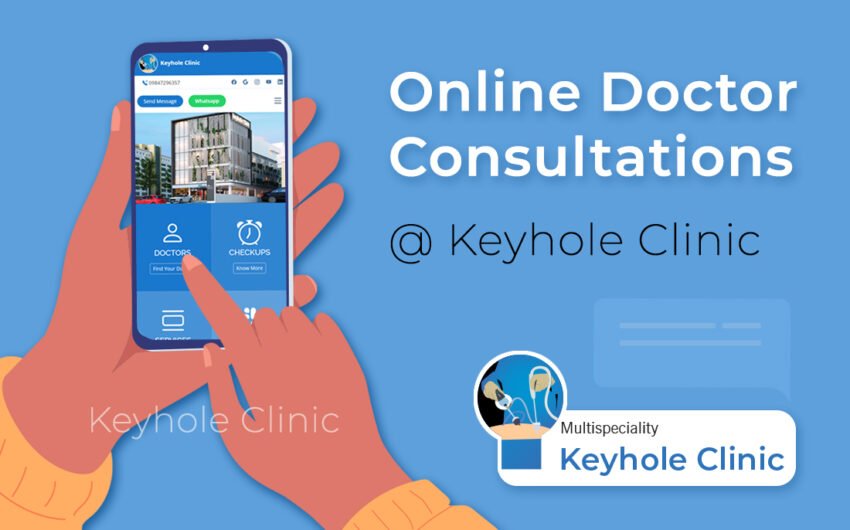 Doctor Consultation Online available at Keyhole Clinic.