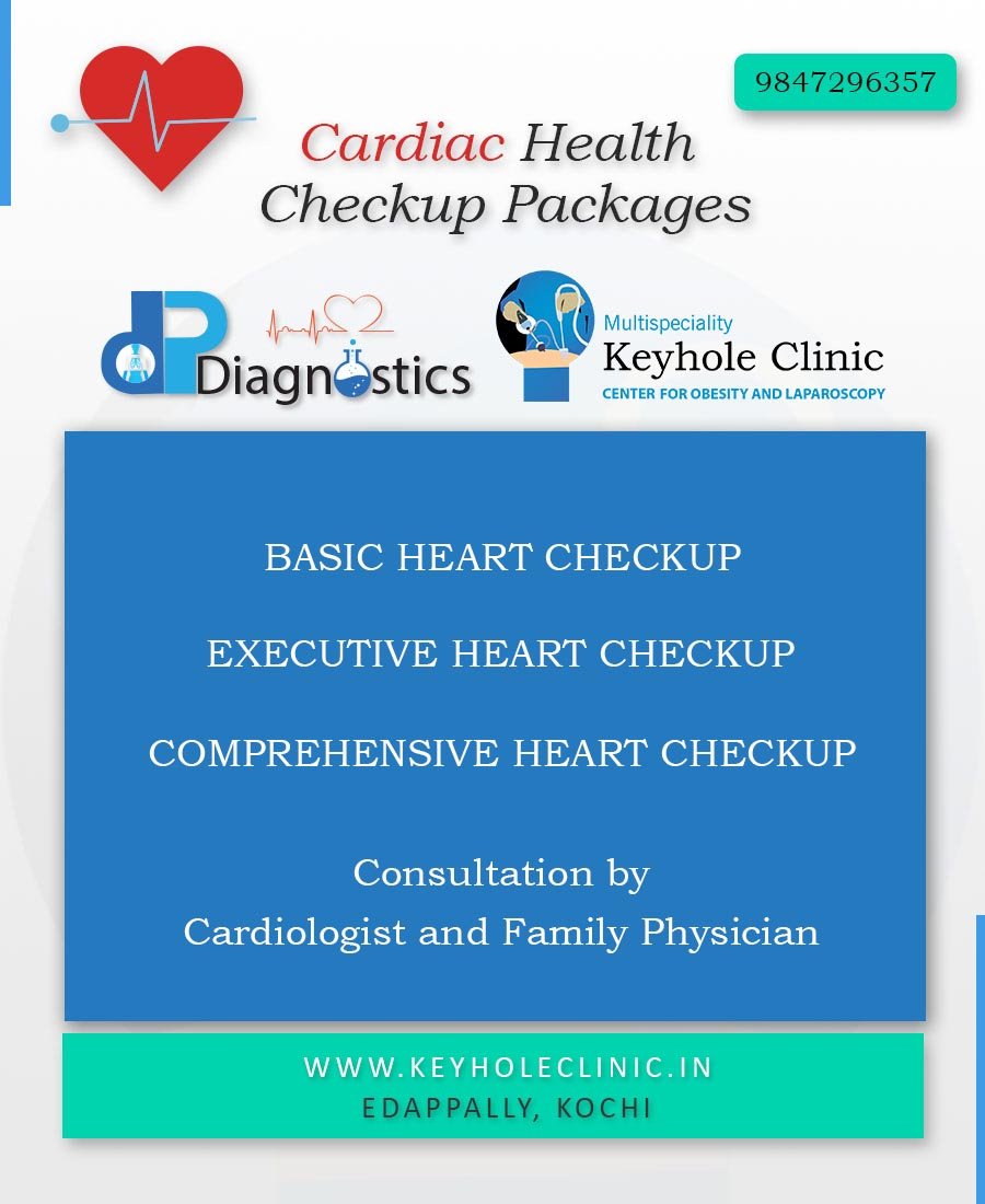Cardiac Health Checkup Packages in Kochi - Includes TMT Test, Cardiologist and Family Physician Consultations, ECG Test and Echo