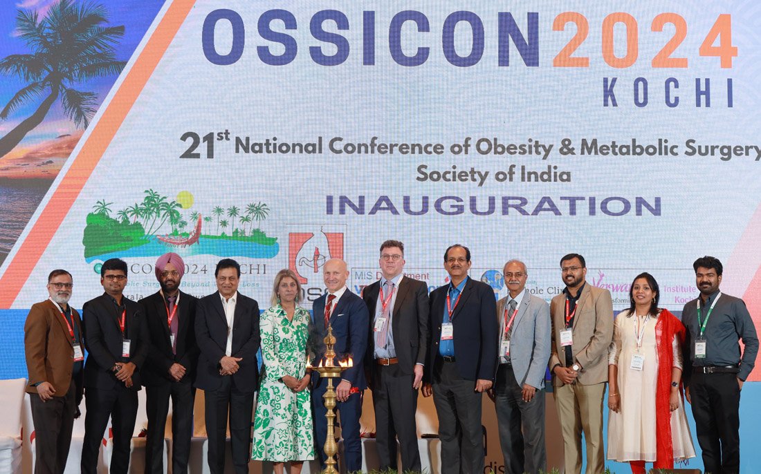 21st National Conference of Obesity Surgery Society of India (OSSI), OSSICON 2024, organized by the Minimally Invasive Surgery Department at VPS Lakeshore Hospital, Keyhole Clinic, Verwandeln Institute and ASI Kerala Chapter, held from February 07th to 10th at Kochi.