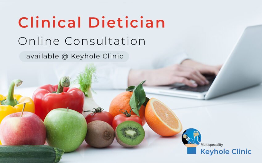 Clinical Dietitian online consultation available at Keyhole Clinic